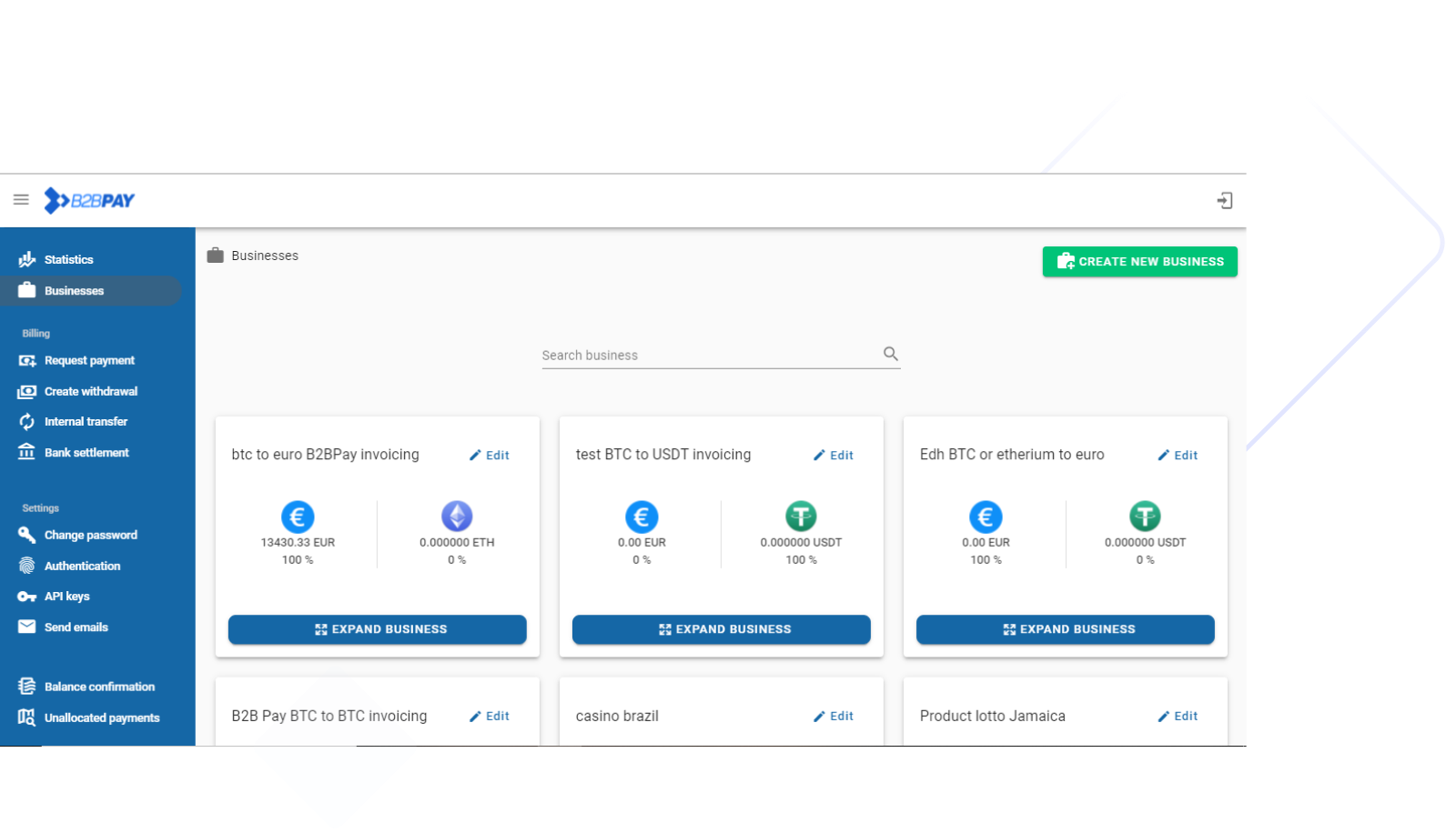 Crypto-to-fiat Payment